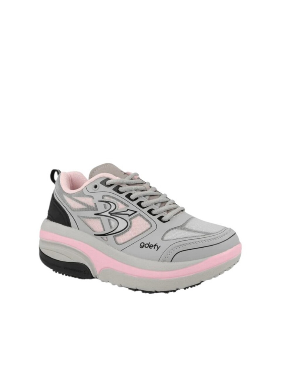 Gdefy Gravity Ion Defyer Shock Sneaker Run Walk Versoshock Gray Pink Women 9